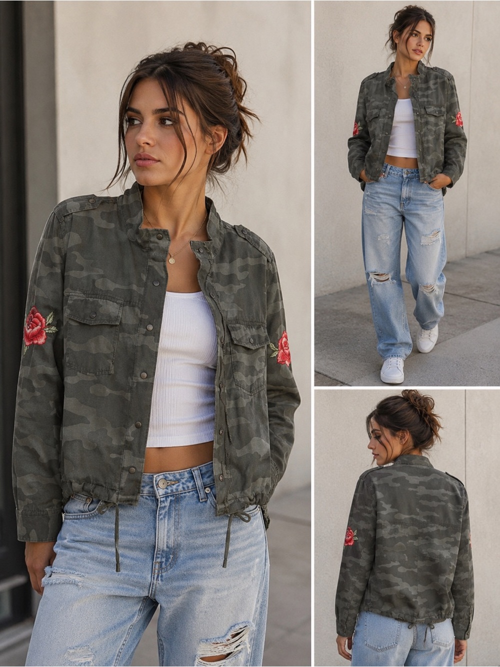 Rails camo jacket
